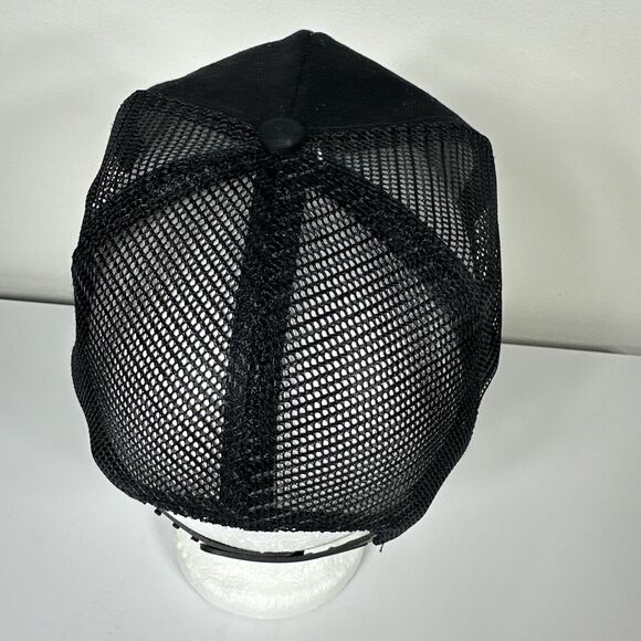 The GB Line Hat Black Gray Snapback Mesh Trucker Baseball Cap Designer Award - Picture 4 of 13